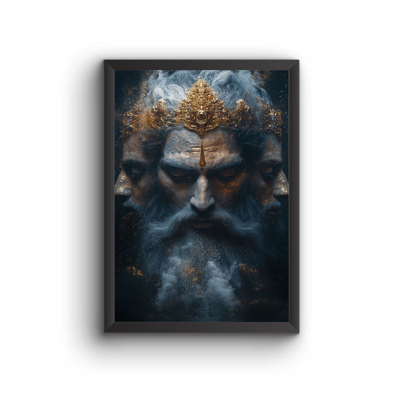 Lord Brahma Posters