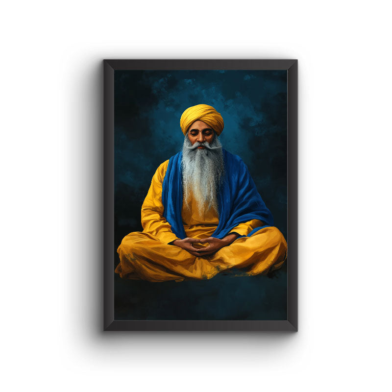 Guru Nanak Ji Meditating | DCNA06