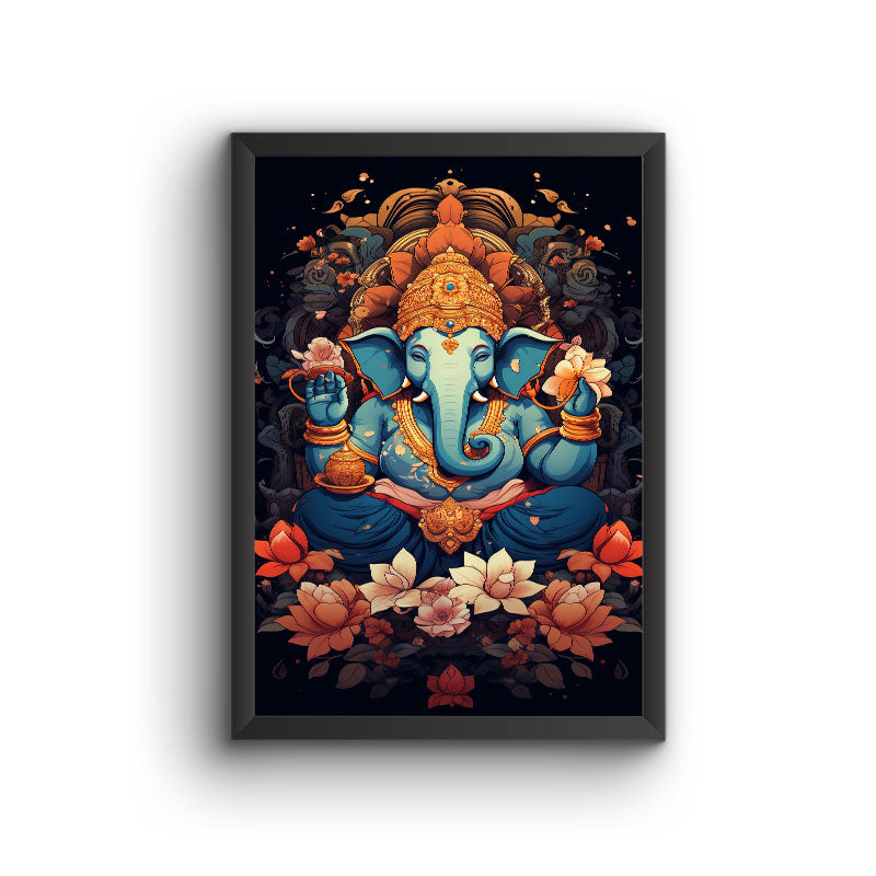 Lord Ganesha Mordern Art | DCGN02