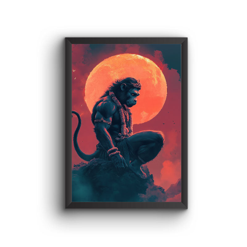 Lord Hanuman Modern Art | DCHM03