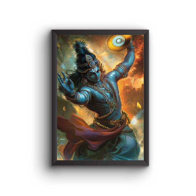 Lord Krishna With Sudarshan Chakra | DCKR02