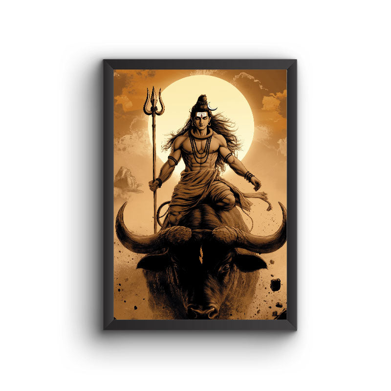 Lord Shiva Riding Nandi | DCSH22