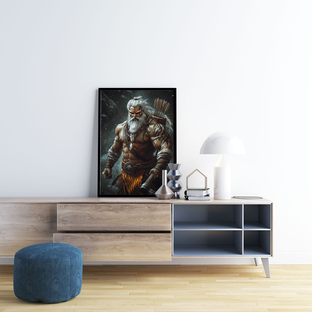 Fierce Parshuram Art | DCPR02 - Shruti (8 X 12 Inches) - Matte