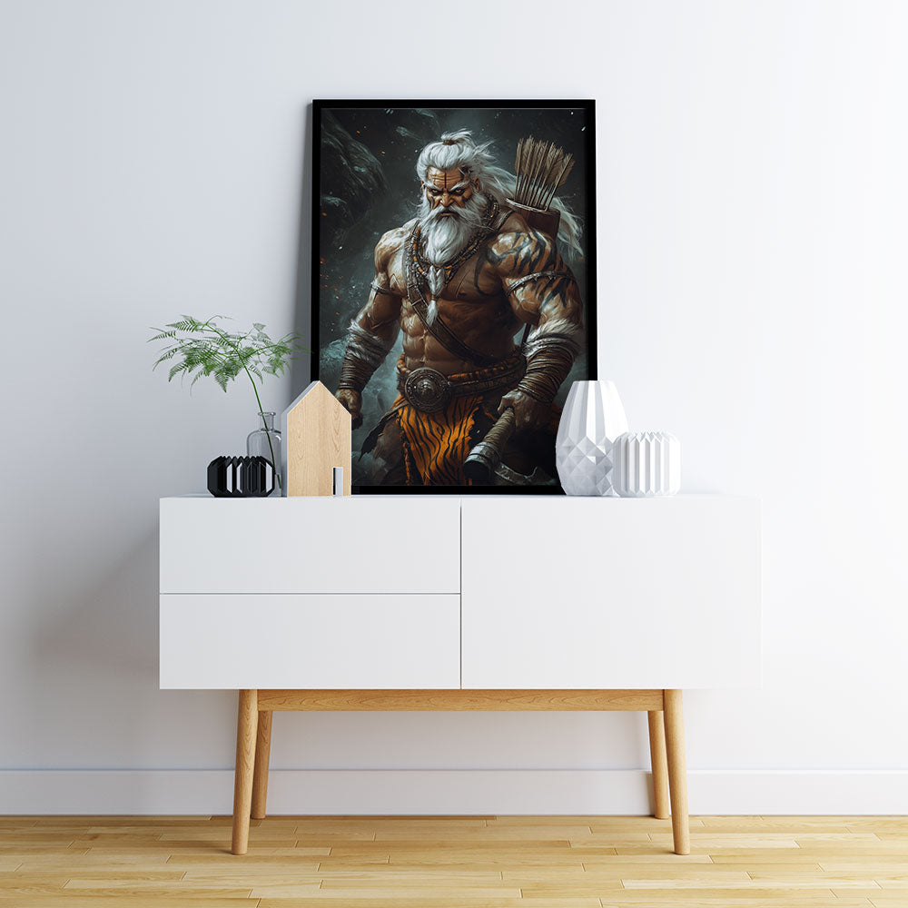 Fierce Parshuram Art | DCPR02 - Shruti (8 X 12 Inches) - Matte