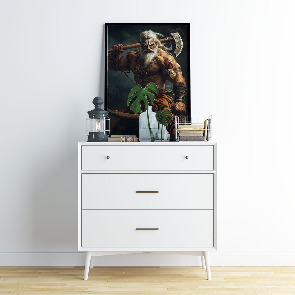 Fierce Parshuram Art | DCPR03 - Shruti (8 X 12 Inches) - Matte