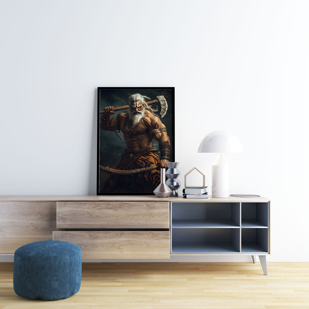 Fierce Parshuram Art | DCPR03 - Shruti (8 X 12 Inches) - Matte