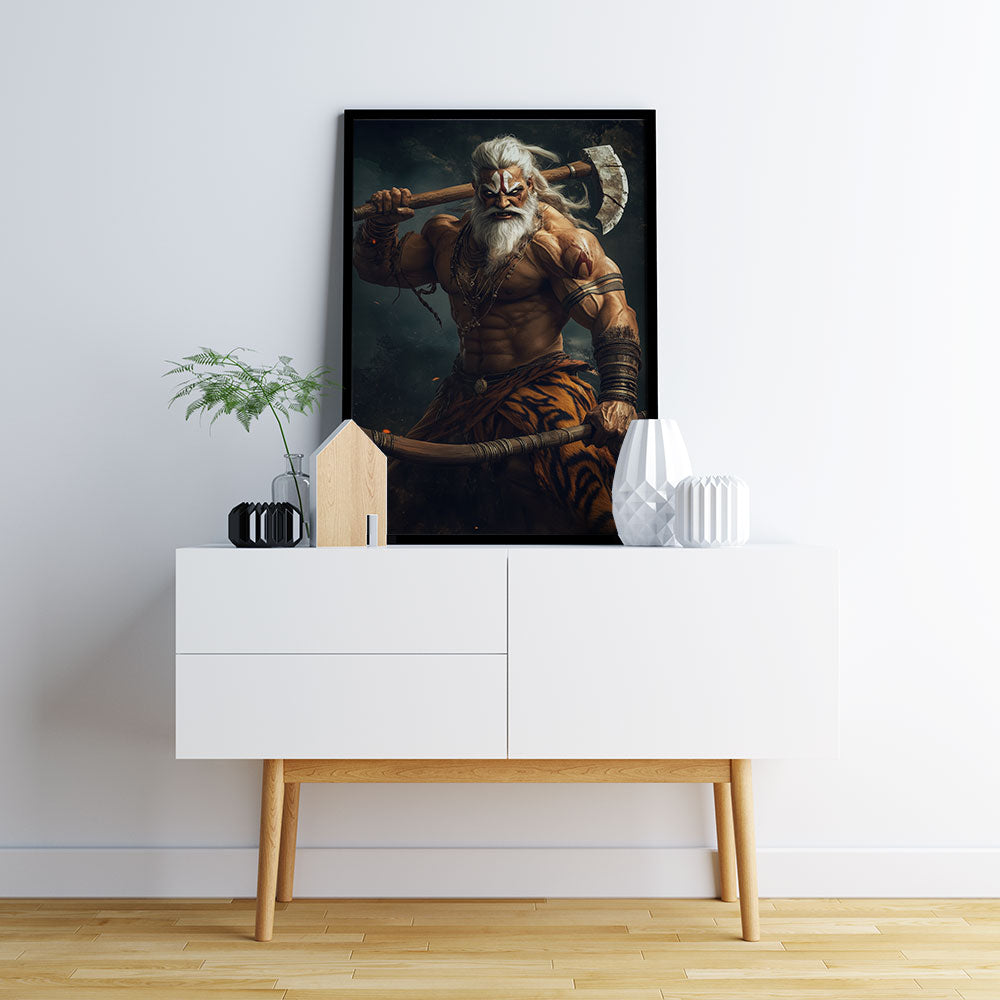 Fierce Parshuram Art | DCPR03 - Shruti (8 X 12 Inches) - Matte