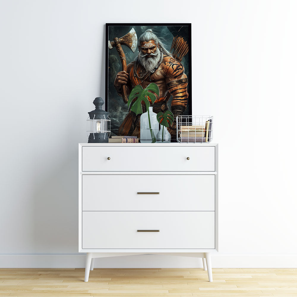 Fierce Parshuram Art | DCPR05 - Shruti (8 X 12 Inches) - Matte