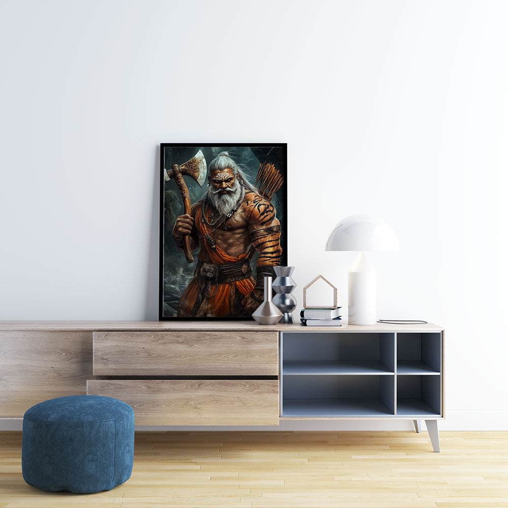 Fierce Parshuram Art | DCPR05 - Shruti (8 X 12 Inches) - Matte