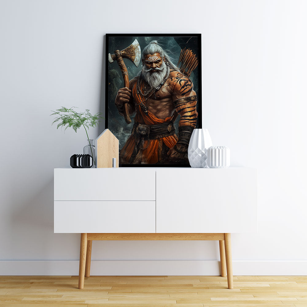 Fierce Parshuram Art | DCPR05 - Shruti (8 X 12 Inches) - Matte