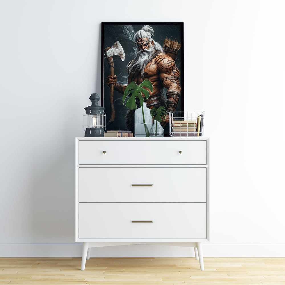 Fierce Parshuram Art | DCPR06 - Shruti (8 X 12 Inches) - Matte
