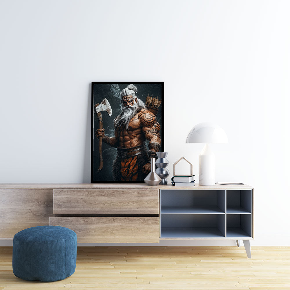 Fierce Parshuram Art | DCPR06 - Shruti (8 X 12 Inches) - Matte