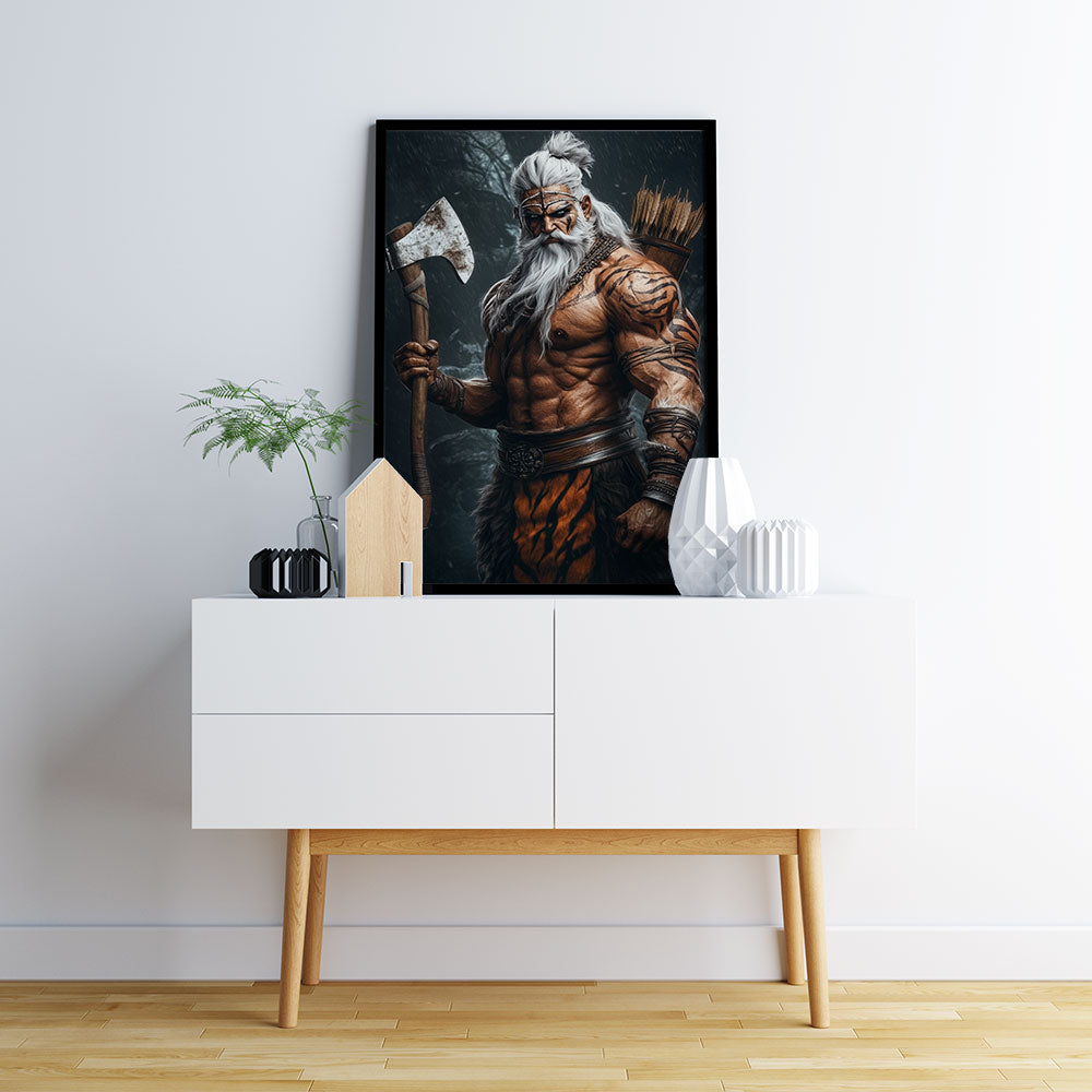 Fierce Parshuram Art | DCPR06 - Shruti (8 X 12 Inches) - Matte
