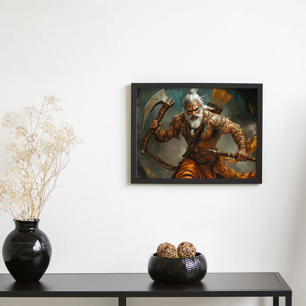 Fierce Parshuram Art | DCPR07 - Shruti (8 X 12 Inches) - Matte