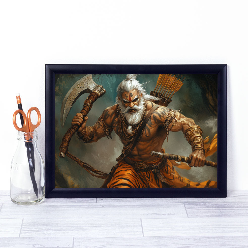 Fierce Parshuram Art | DCPR07 - Shruti (8 X 12 Inches) - Matte